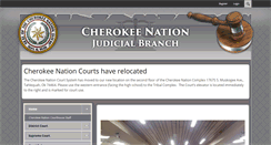 Desktop Screenshot of cherokeecourts.org
